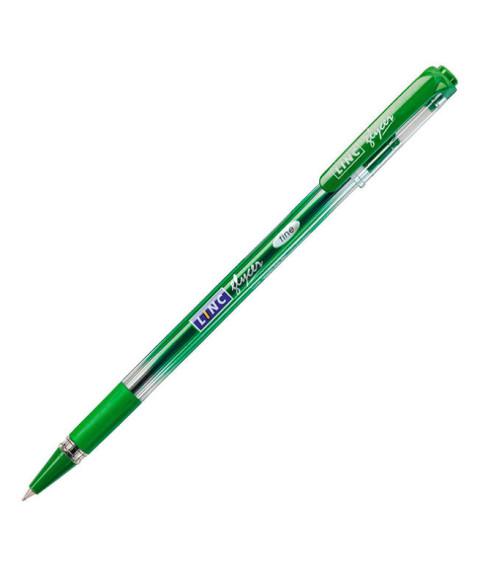 Pix cu bilă 0.7 mm, LINC Glycer,verde