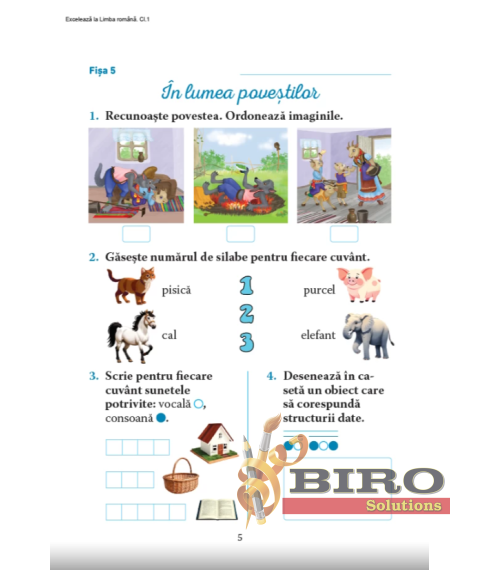 Excelează la Limba Română – Clasa I