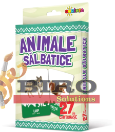 27 de cartonașe. Animale sălbatice