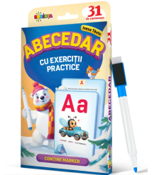 31 cartonașe. Abecedar cu exerciţii practice