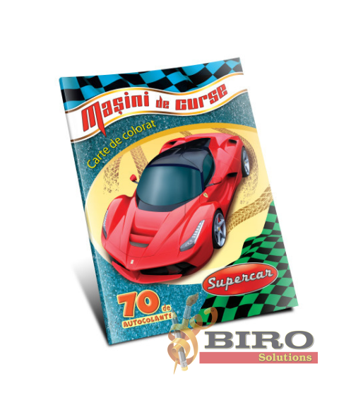 Mașini de curse + autocolante
