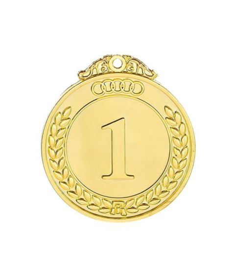 Medalie cu „1”, aur