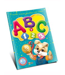 Marea Carte. ABC + 1,2,3 – O Carte Mare pentru Cei Mici (70 Autocolante)