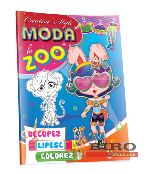 Moda la zoo. Decupez. Lipesc. Colorez