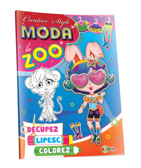 Moda la zoo. Decupez. Lipesc. Colorez