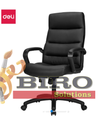 Fotoliu DELI 4516, eco piele, negru