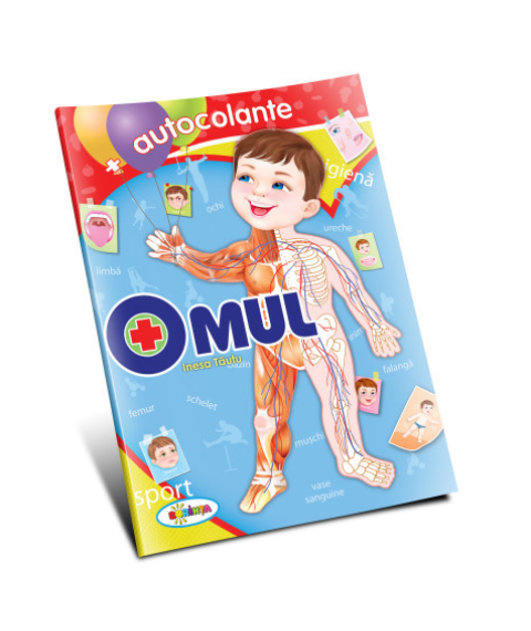 Omul + autocolante