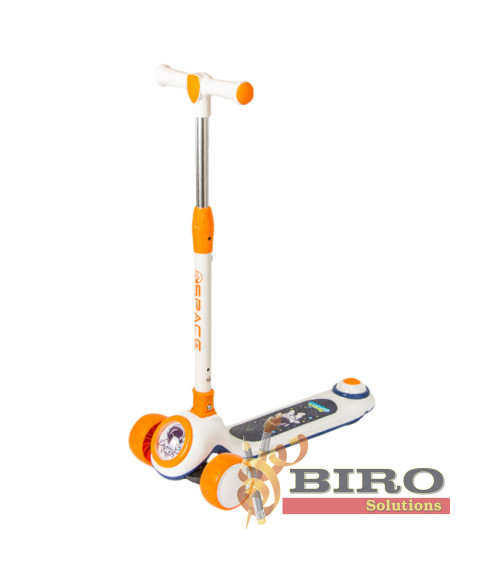 Trotinetă pentru copii 889, orange, cod 176036