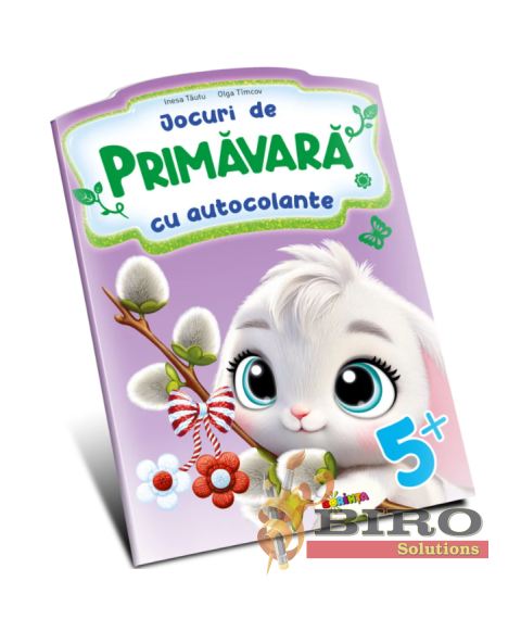 Jocuri de Primăvară. Cu Autocolante 5+