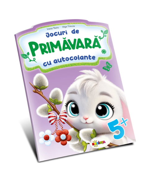 Jocuri de Primăvară. Cu Autocolante 5+