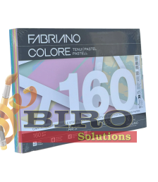 Hârtie FABRIANO Colore A4, 160 g/m², 100 foi, mix pastel