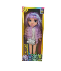 Păpușa cu păr mov, cu lumină și sunet, cod 932068
