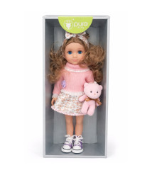 Păpușă Pure Baby 16" cu ursuleț, cod 962007
