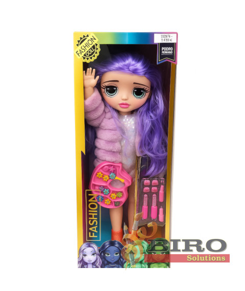 Păpușa „Fashion” cu lumină și sunet, cod 932071