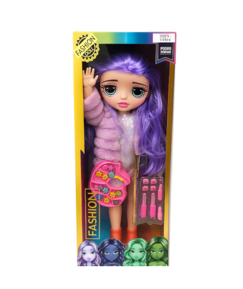 Păpușa „Fashion” cu lumină și sunet, cod 932071