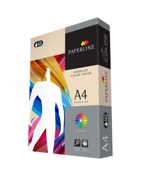Hârtie colorată A4 Paperline IVORY, 80 g/m², pastel, bej