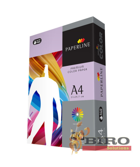 Hârtie colorată A4 Paperline LAVENDER, 80 g/m², pastel, violet deschis