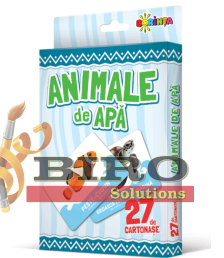 27 de cartonașe. Animale de apă