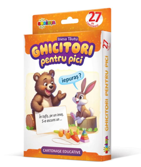 27 de Cartonașe Educative. Ghicitori pentru Pici