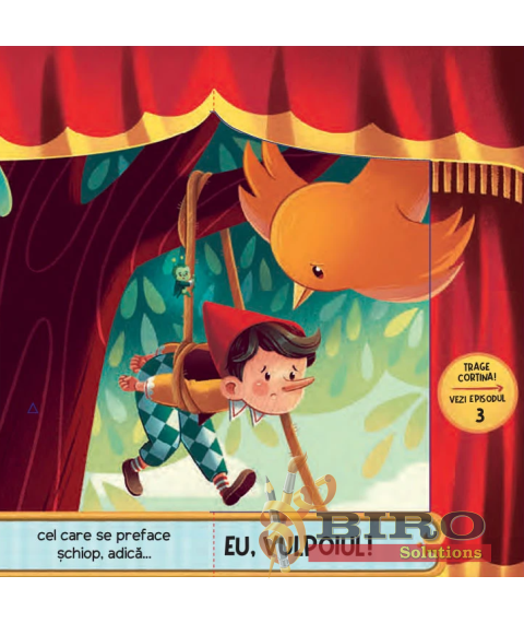 Pinocchio. 5 Cortine Magice