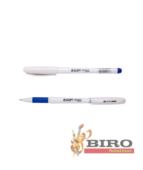 Pix gel  SYMPHONY, 0,5 mm, BUROMAX,albastru
