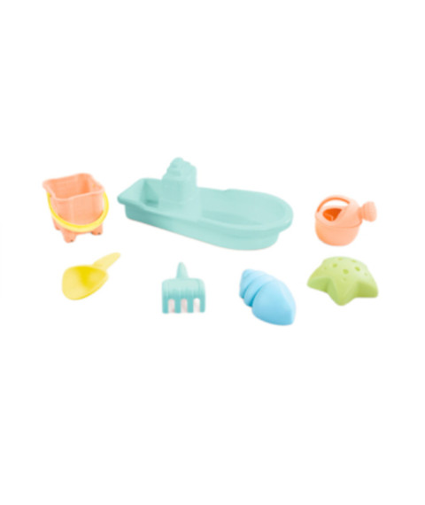 Set de plajă cu barcă în plasă DOLU, cod 2457D