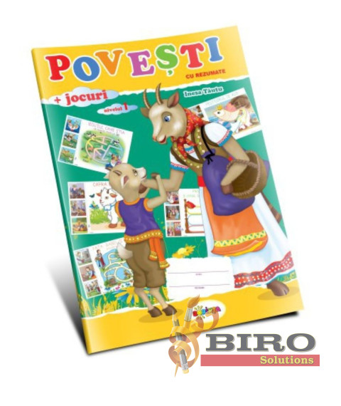 Povești – Nivelul 1 (cu foi detașabile)