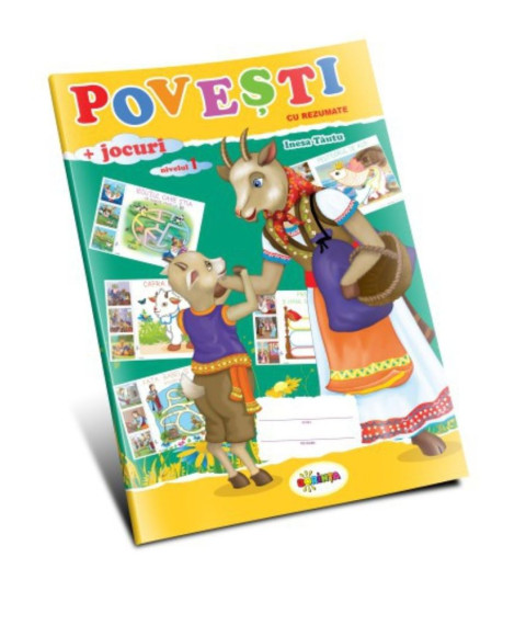 Povești – Nivelul 1 (cu foi detașabile)