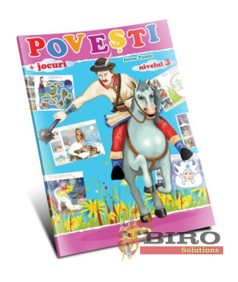 Povești – Nivelul 3 (cu foi detașabile)
