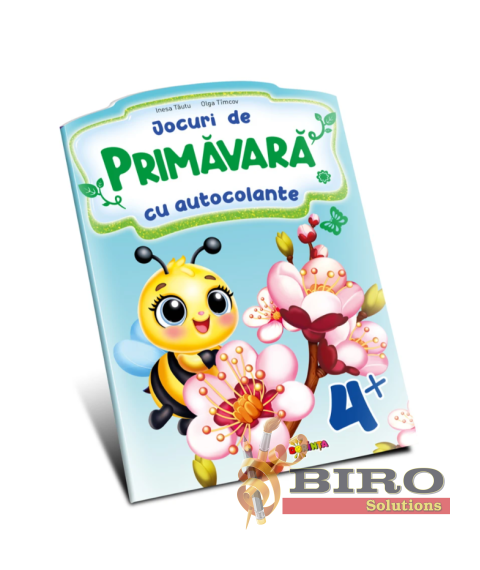 Jocuri de Primăvară. Cu Autocolante 4+