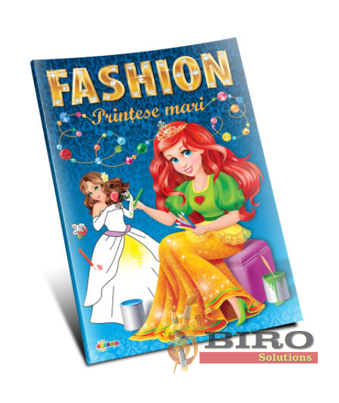 Marea carte de colorat. Prințese mari