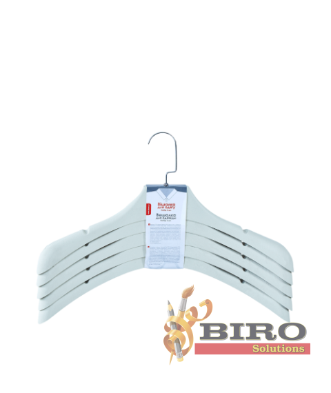 Umeraș pentru îmbrăcăminte 45,5×6 cm, set 5 bucăți, Aleana