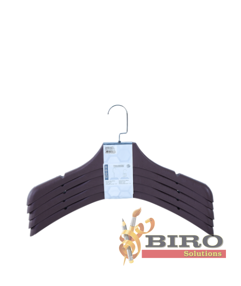 Umeraș pentru îmbrăcăminte 45,5×6 cm, set 5 bucăți, Aleana