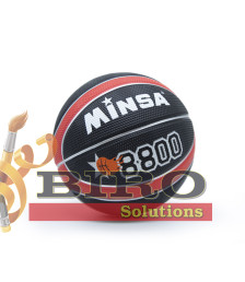 Minge de baschet Nr.7 MINSA, roșie, cod 189067