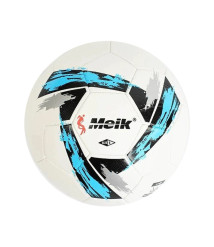 Minge de fotbal Meik, art. MK-051, albă, cod 201021