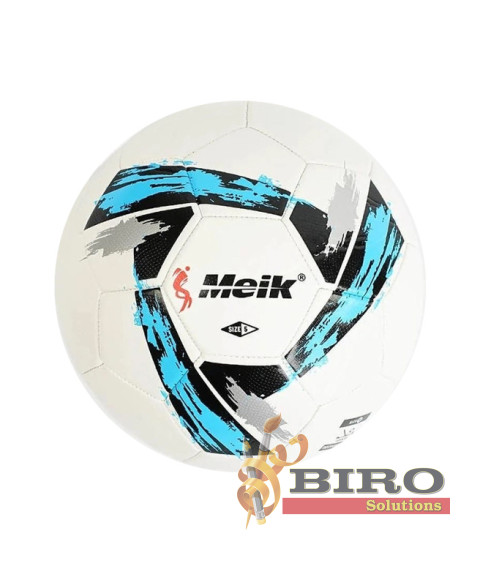 Minge de fotbal Meik, art. MK-051, albă, cod 201021