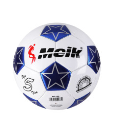 Minge de fotbal Meik, art. MK-208A, alb/albastră, cod 201051 Minge de fotbal Meik, art. MK-208A, alb/albastră, cod 201051