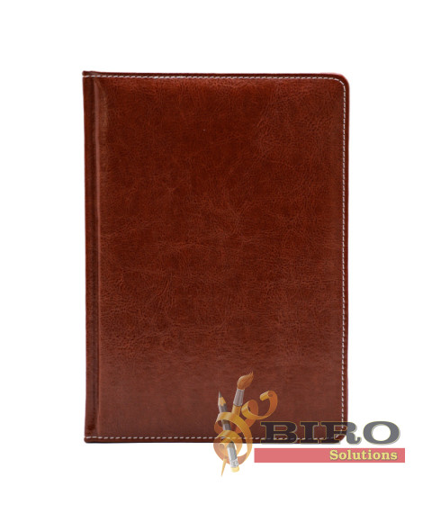 Agendă А5 2025 IDEE Standart "Saddle Brown"