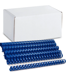 Inele din plastic ARGO A4, 22mm, 50 bucati, albastru