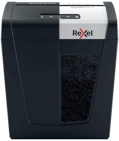 Distrugator REXEL Secure MC4 P5, 4 foi, 14l Micro Cut