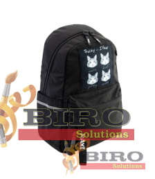 Ghiozdan anatomic 16.5 Negru (41x29x15 cm) MX86211