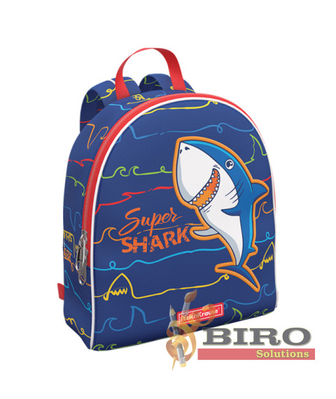 Ghiozdan ErichKrause EasyLine Mini, 5L, Super Shark