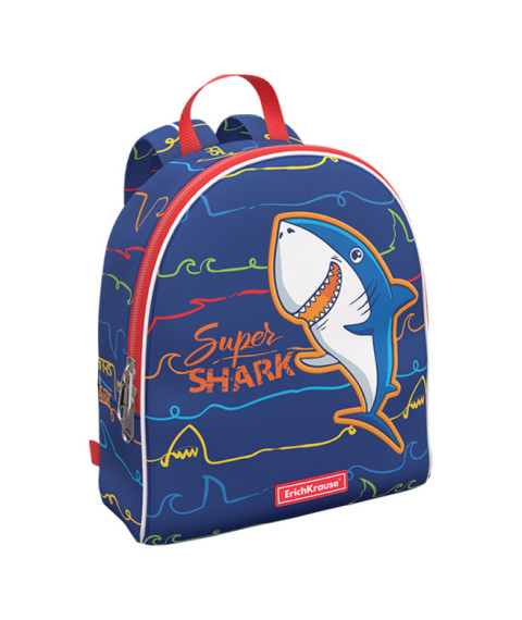 Ghiozdan ErichKrause EasyLine Mini, 5L, Super Shark