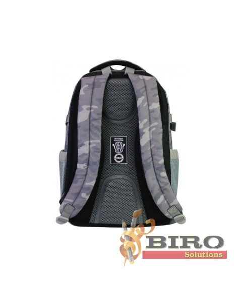 Ghiozdan ortopedic 16.5 Gri-camuflaj (43x28x18cm ) MX85121