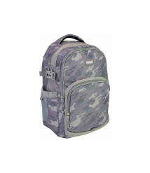 Ghiozdan ortopedic 16.5 Gri-camuflaj (43x28x18cm ) MX85121