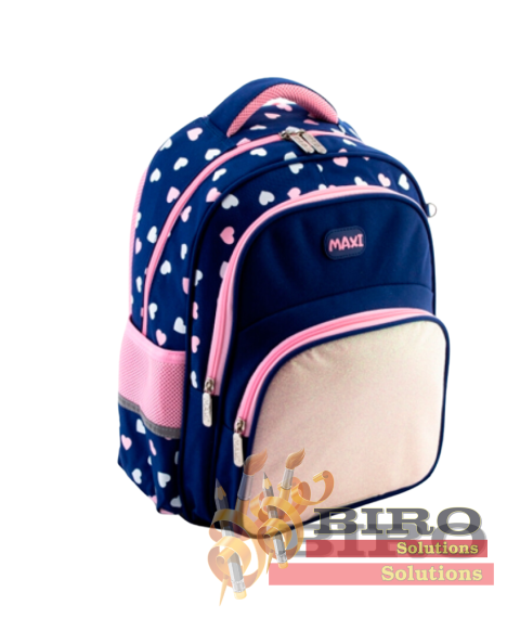 Ghiozdan ortopedic 15 Albastru-roz (37,5x27,5x16,5см) MX86236