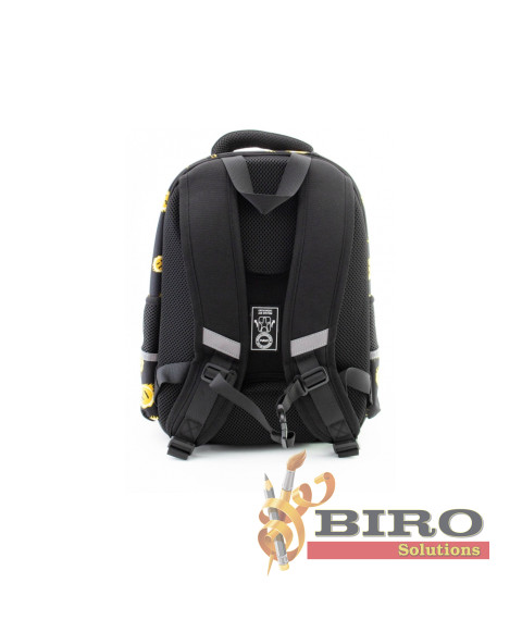 Ghiozdan ortopedic 15 Negru-galben (38x28x17см) MX86237
