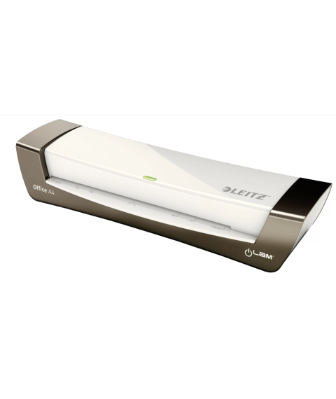 Laminator LEITZ iLam Office, 80-125 mic, A4, argintiu