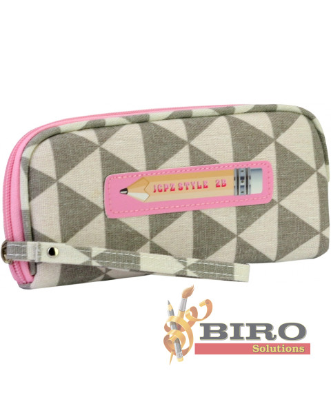 Penar 1 fermoar cu curelusa 2621lt.grey