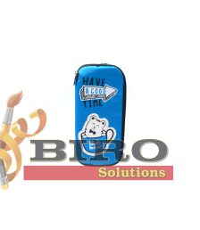 Penar 1 compartiment cu fermoar  8691blue